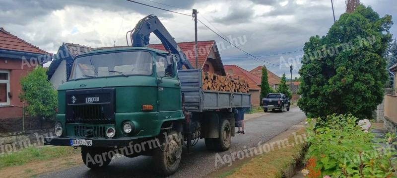 IFA L60 4x4 crane tipper