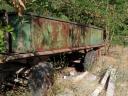 Romanian tipper trailer with harvester for sale