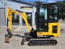 Mini excavator JCB 19C-1 cu lanț de cauciuc