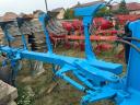 LEMKEN OPAL 140, 4 HEAD (3+1) SLOTTED ROTARY PLOUGH WITH NEW WEAR PARTS