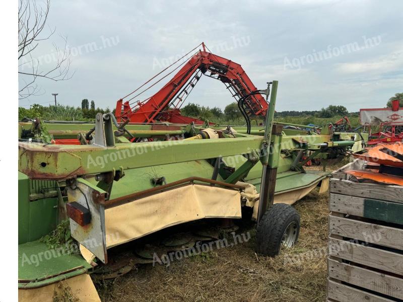 KRONE AMT 5000 CV, 5 M TRAILED REEL MOWER WITH SPIKE