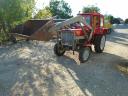 Tractor, front-end loader, small tractor