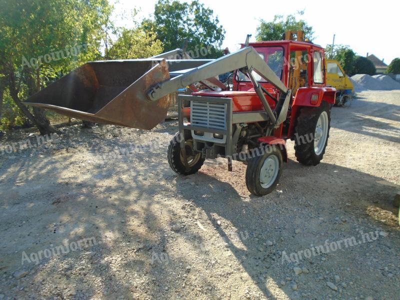 Tractor, front-end loader, small tractor