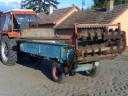 Mengele ES 35 N type 3.5 tonne, 2 recumbent spiral roller fertiliser spreader