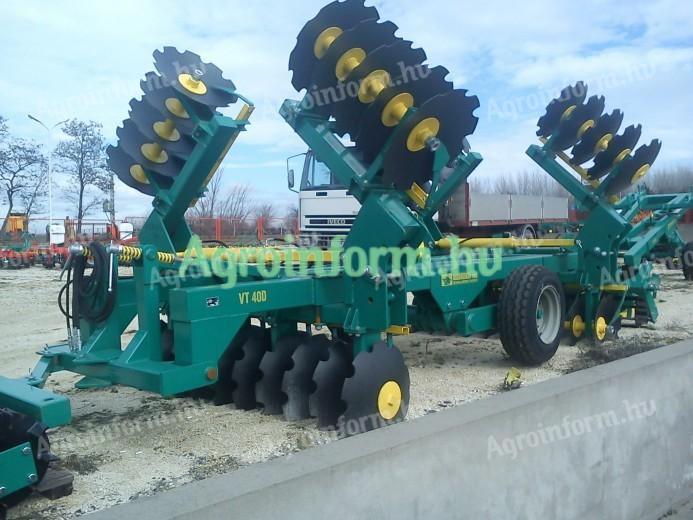 Agromerkur towed "V" heavy disc with rammer