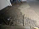 Production of industrial floors, subfloors, concrete floors