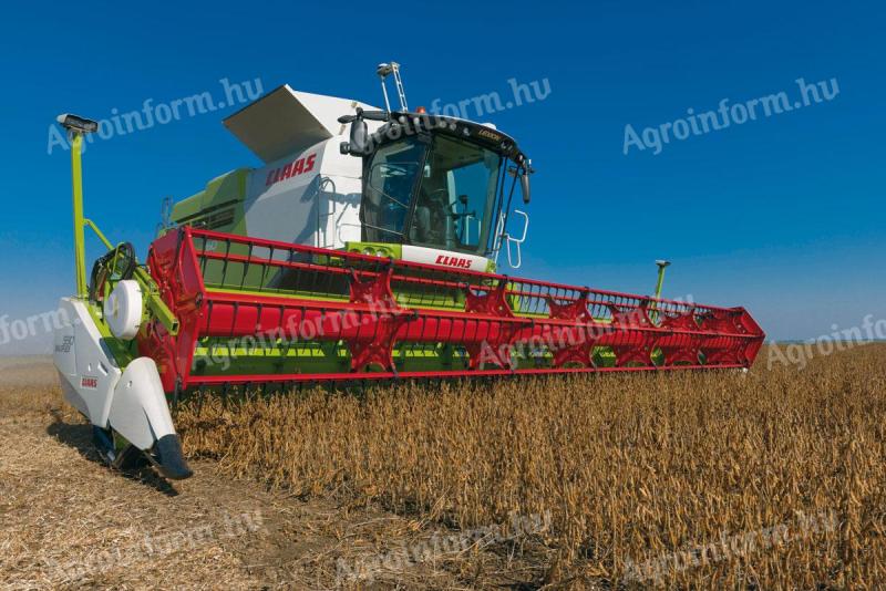 Soy harvesting with minimum loss, with FLEXIBILIS cutting table