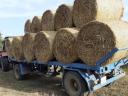 60 round bales of oat straw