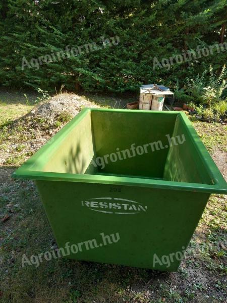 1 m³ fibreglass plastic bath tub