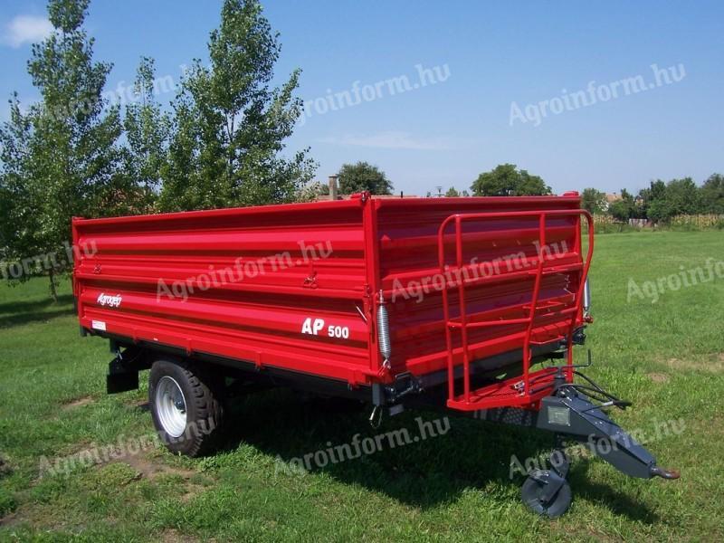 AP 500 (Hungarian) 5T payload, 1 axle trailers in limited numbers