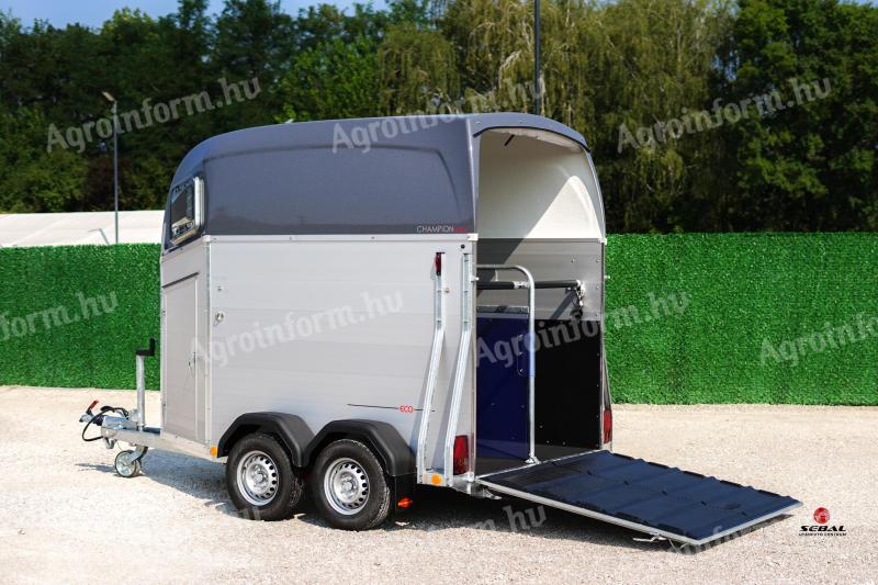 New Böckmann Champion Eco horsebox with registration plate 4.299.000 Ft