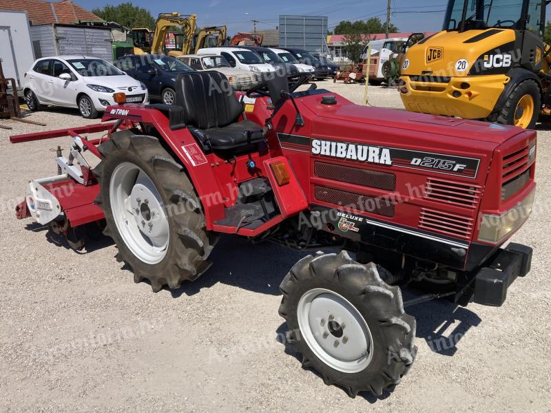 Shibaura D215F all-wheel drive, 21 hp Japanese small tractor for sale