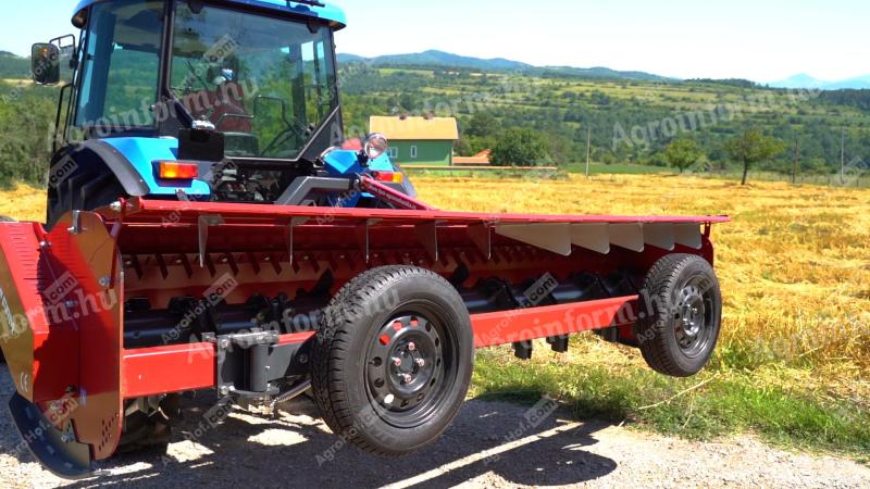 Eligible! Straw crusher, mulcher 560 cm (rear wheels) / FPM-RM 560