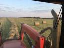 Round baled meadow hay for sale