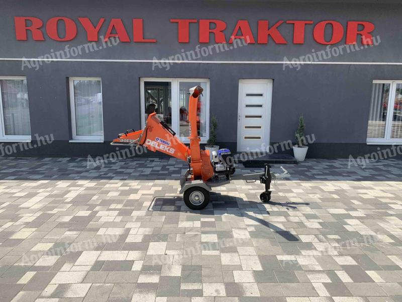 DELEKS DK500 - štěpkovač větví s motorem YAMAHA - ROYAL TRAKTOR