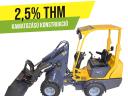 Způsobilé! Mini kloubový čelní nakladač (max. 850 kg) / Eurotrac W11