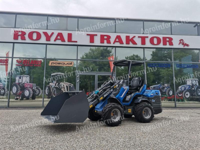 Multione 8.4 SK - Loader with extras - Fertilizer fork - Soil bucket - Royal Tractor