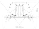 Uprawniony! Rozrzutnik paszy i obornika 200 cm (hydrauliczny) / FK-ManureBladeH200