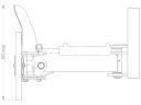 Způsobilé! Rozmetadlo krmiv a hnoje 200 cm (hydraulické) / FK-ManureBladeH200