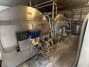 3 water-cooled milk cooling vats 6500 l