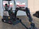 Mini excavator cu roți ruptibile NEW LX18, joystick, 25 CP, 1,4 tone, cauciuc