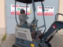 Mini excavator cu roți ruptibile NEW LX18, joystick, 25 CP, 1,4 tone, cauciuc