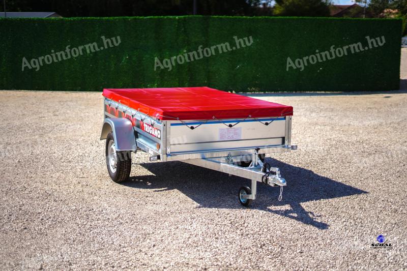 New Trigano P205 trailer + flatbed + registration plate now 469 000 Ft