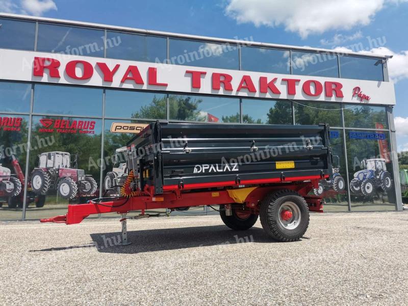 Palaz 3,5 Tonnen einachsiger Landwirtschaftsanhänger – Royal Traktor