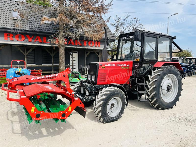 Drviaci valec Agromasz / Agro-Masz Cutter 30 - s informačným videom na Royal Traktor