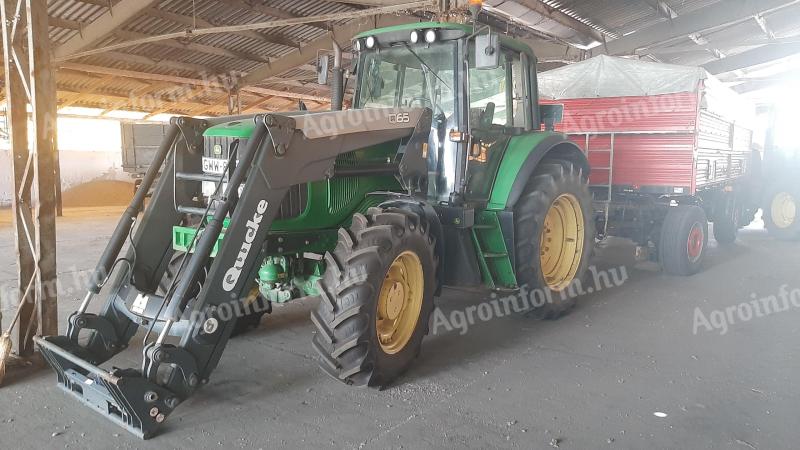 JD6920 front loader with twin wheels for sale