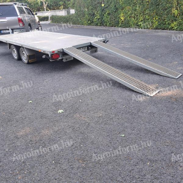 HUMBAUR Universal 3500 double axle trailer for sale