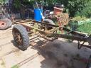 For sale single axle trailer chassis/trailer body