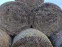 Round baled hay for sale