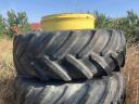 Double wheel with MACH tyres (650/85 R38) (2 pcs) with mounting