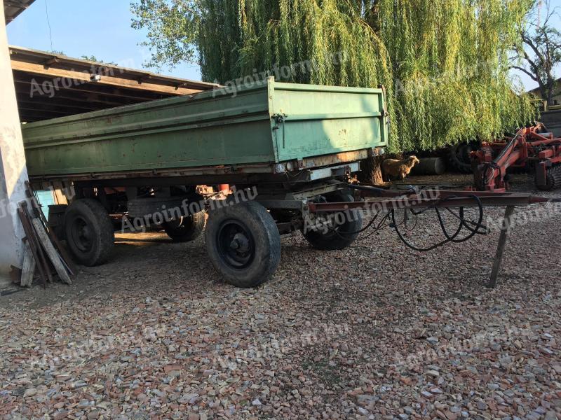 Trailer, tipper, HW, withdrawn from service