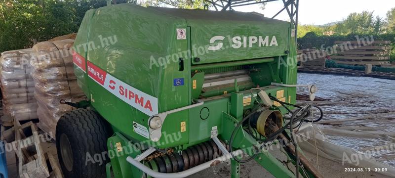 SIPMA round baling machine