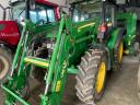 John Deere 5100M tractor with factory front loader