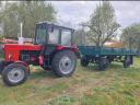 1988 Belarusian Mtz 80 with trailer