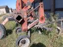 6 row cultivator with fertiliser spreader adapter