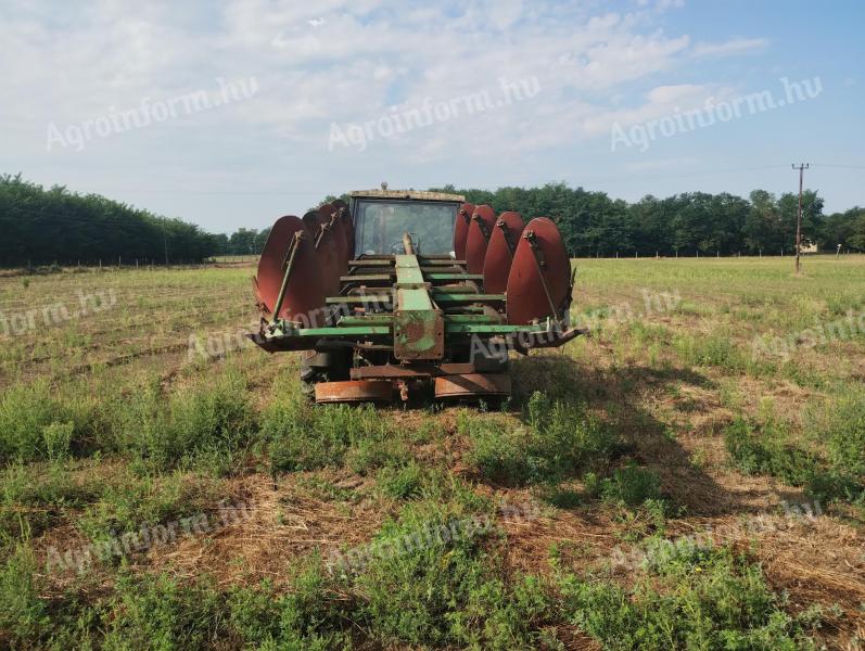 Gassner SDV 760, 4 head, alternating rotary plough