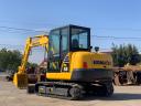 Rýpadlo Komatsu PC58-8 s gumovým řetězem