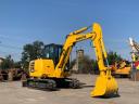 Rýpadlo Komatsu PC58-8 s gumovým řetězem