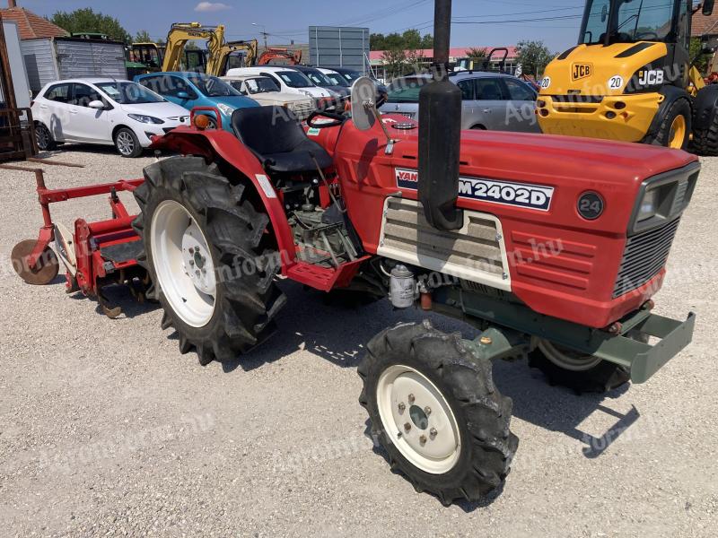 Yanmar YM2402D 24 hp tiller, all-wheel drive