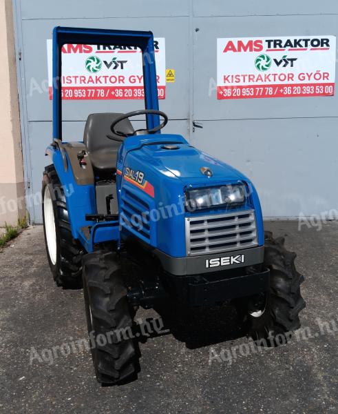 Iseki TF19F SIAL19 Japanese tractor with power steering, all-wheel drive, 19 hp