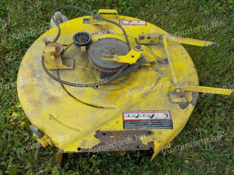 John Deere GX 75 mower tractor with factory mower adapter for sale