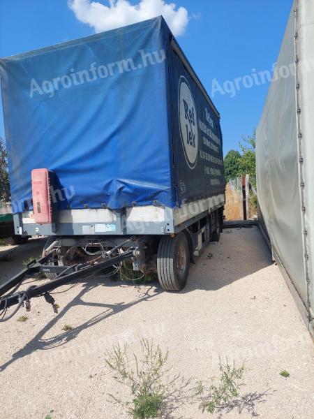 Schwarzmüller 5,5 m tarpaulin trailer for sale