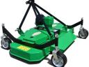 Tractor mounted lawn mower