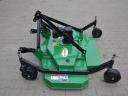 Tractor mounted lawn mower