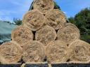 Round baled hay and lucerne for sale