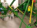 M-ROL 4 metre auger with hopper, with stand, 10 tonnes per hour